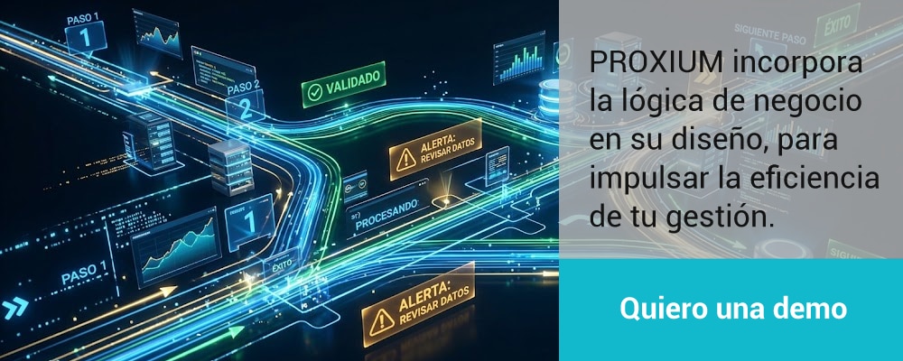 contenedor de datos vs software inteligente